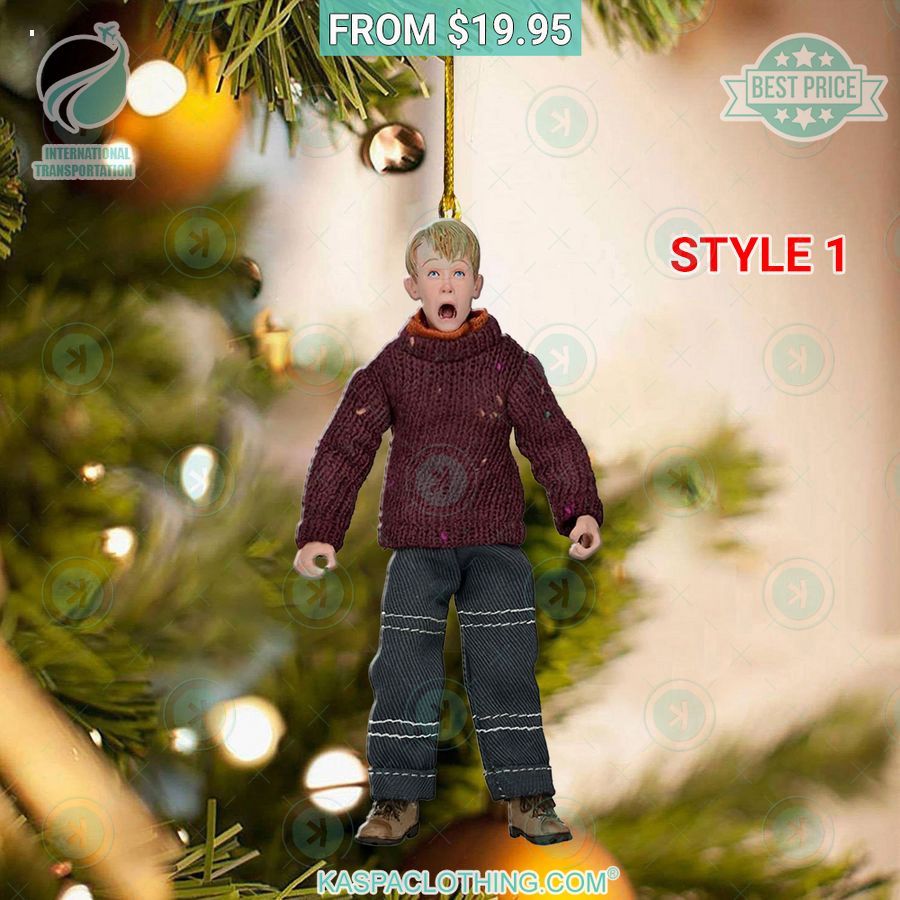 Home Alone Christmas Ornament You look insane in the picture, dare I say
