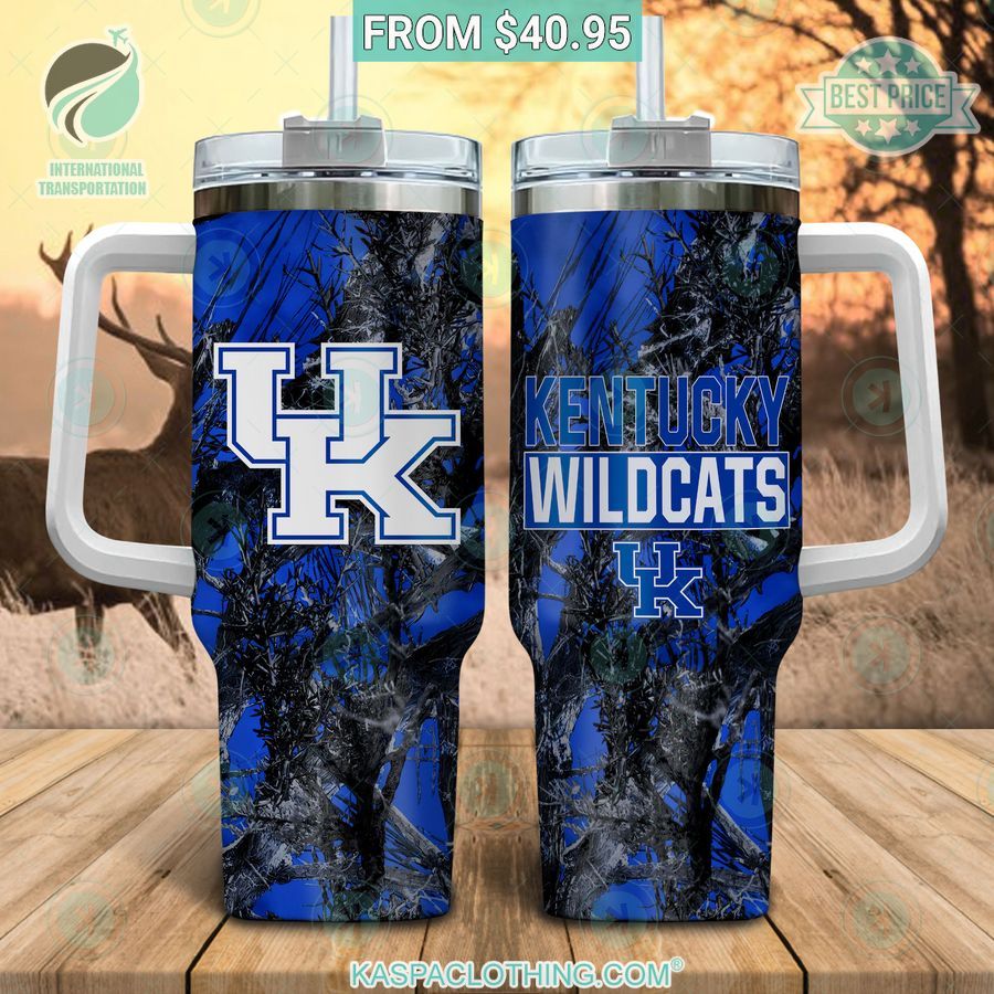 Kentucky Wildcats Huting Tumbler Coolosm