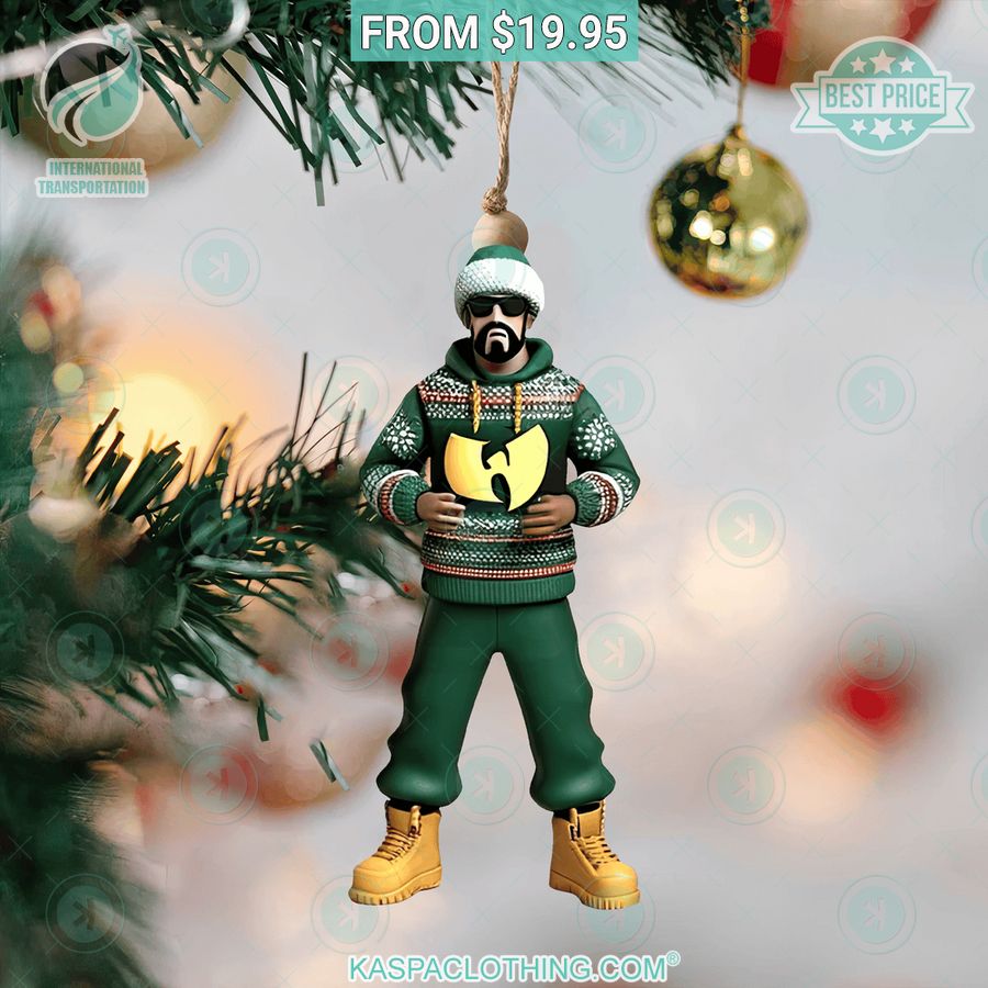 RZA Wu Tang Clan Ornament You look handsome bro