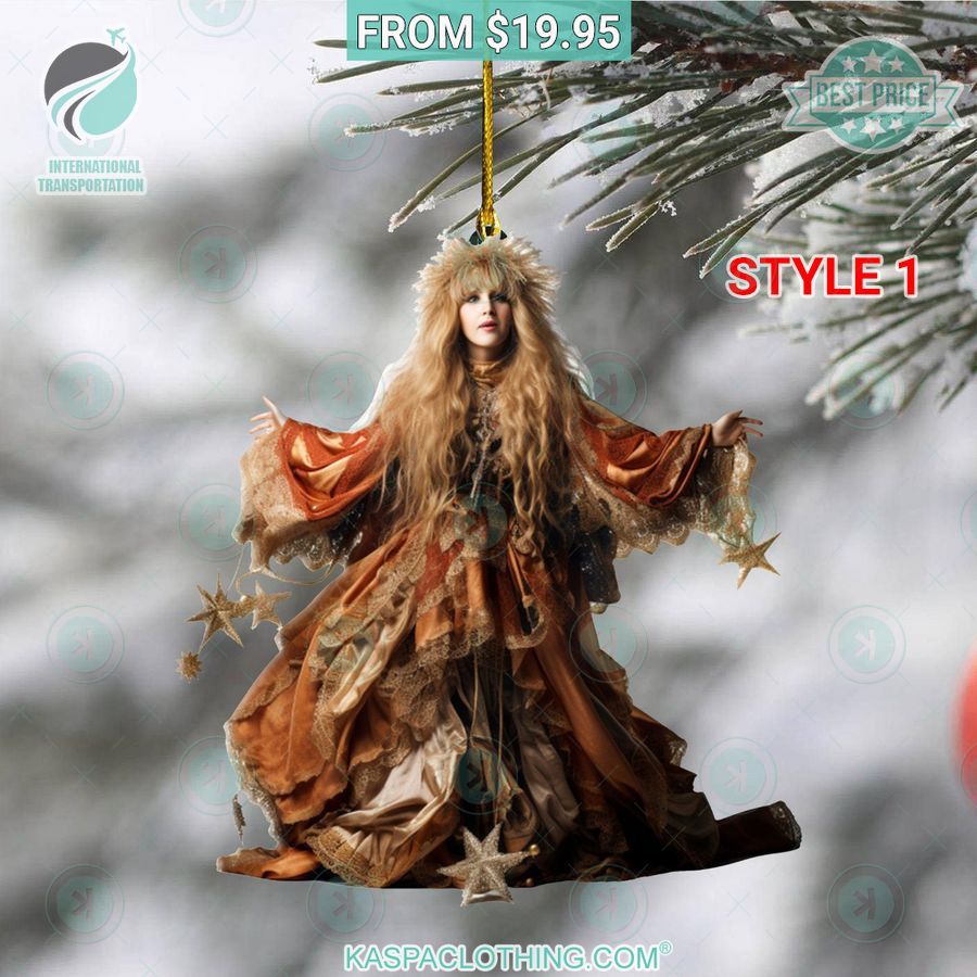 Stevie Nicks Christmas Ornament You look so healthy and fit