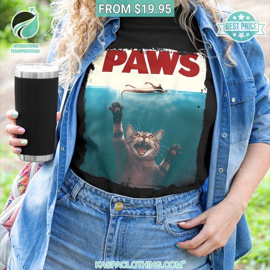 Cat mouse paws movie shirt Heroine