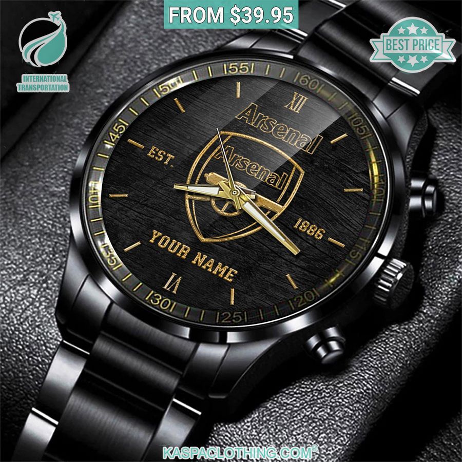 arsenal custom stainless steel watch 1 583.jpg